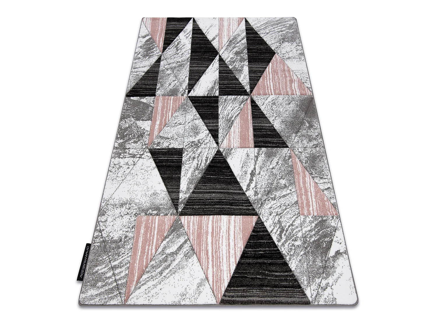 Tapis ALTER Nano triangle rose 180x270 cm