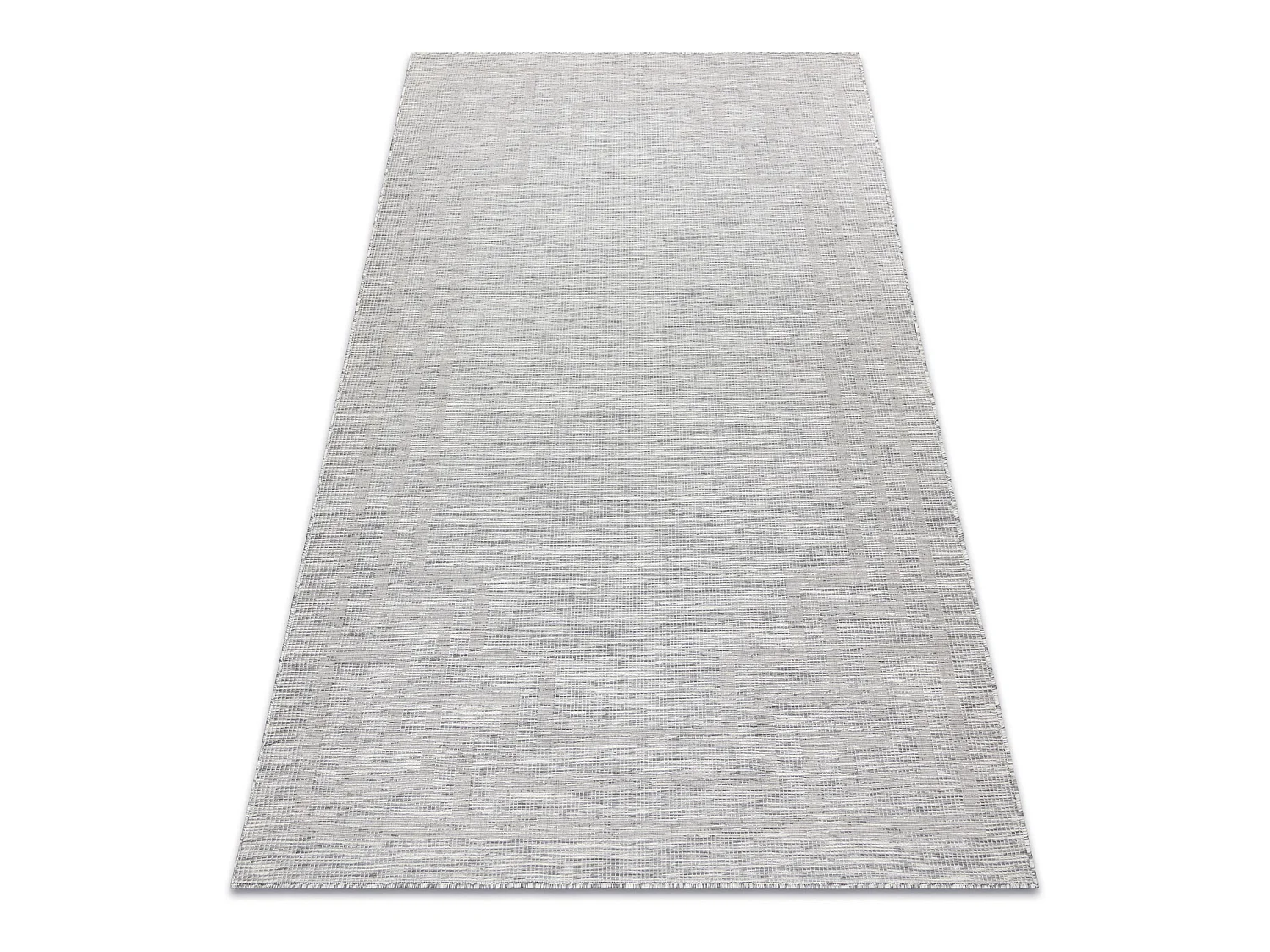 Sisal tapijt SISAL PATIO 3071 grieks grijs / beige 136x190 cm