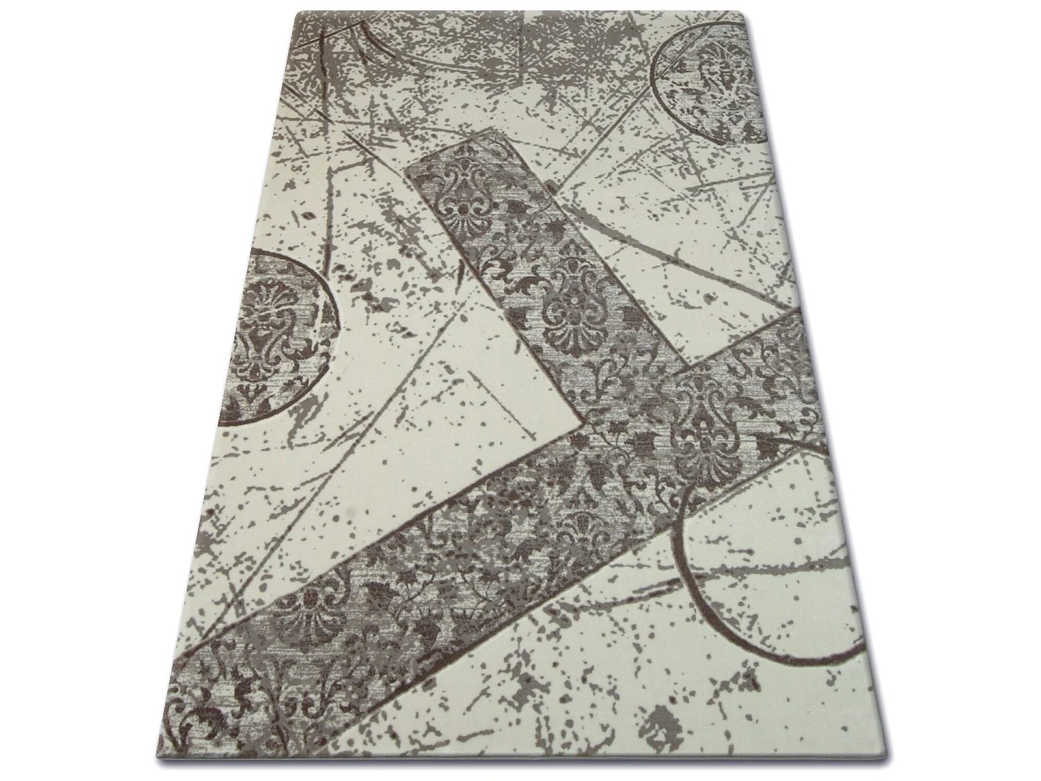 Tapis ACRYLIQUE FLORYA 0304 beige marron 160x235 cm