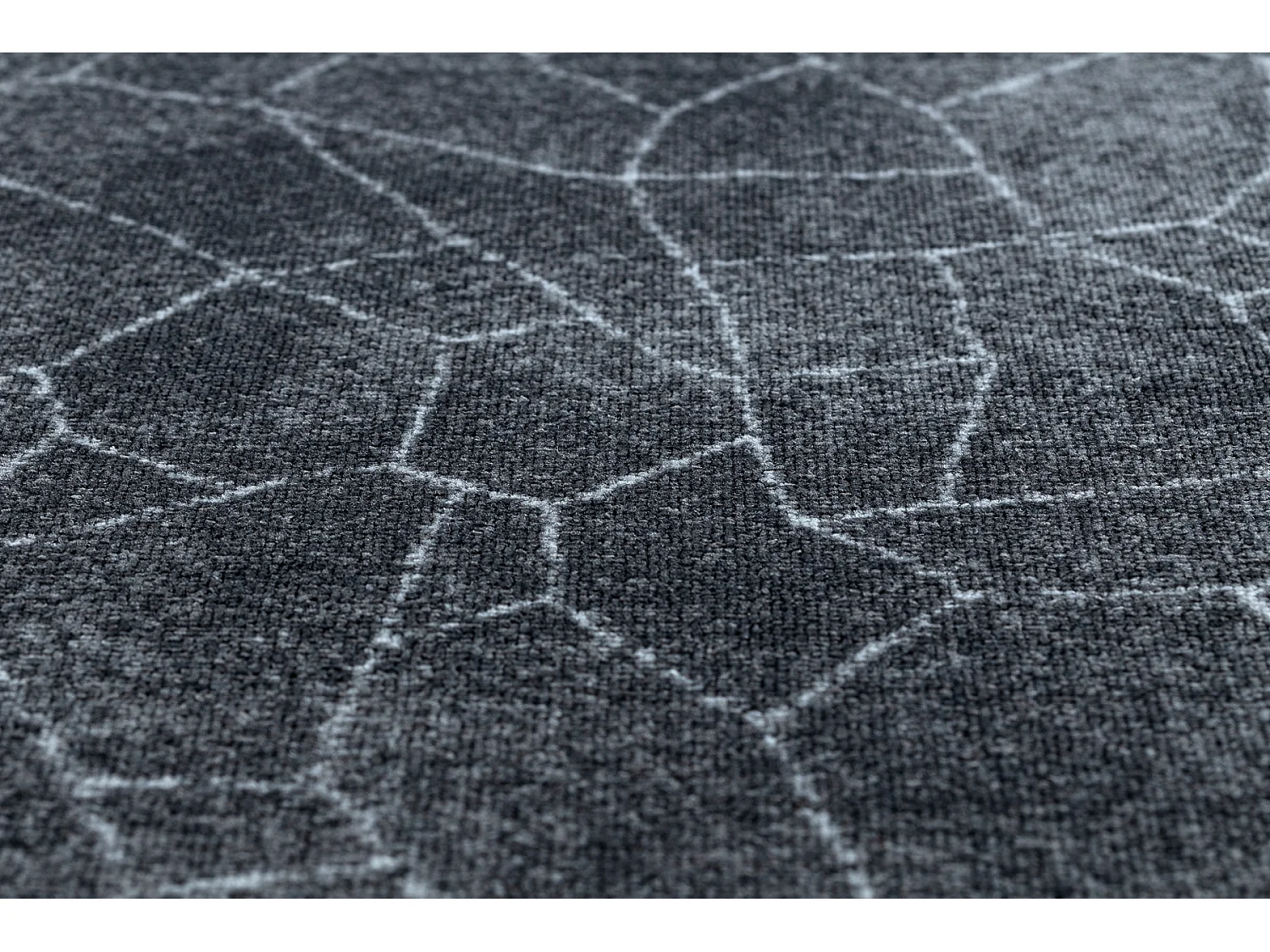 Tapis STONE Calcul gris 300x400 cm