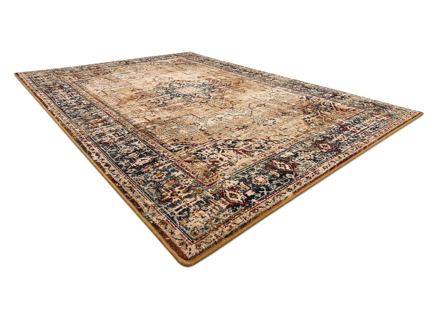 Tapis en laine POLONIA KALAR émeraude 235x350 cm