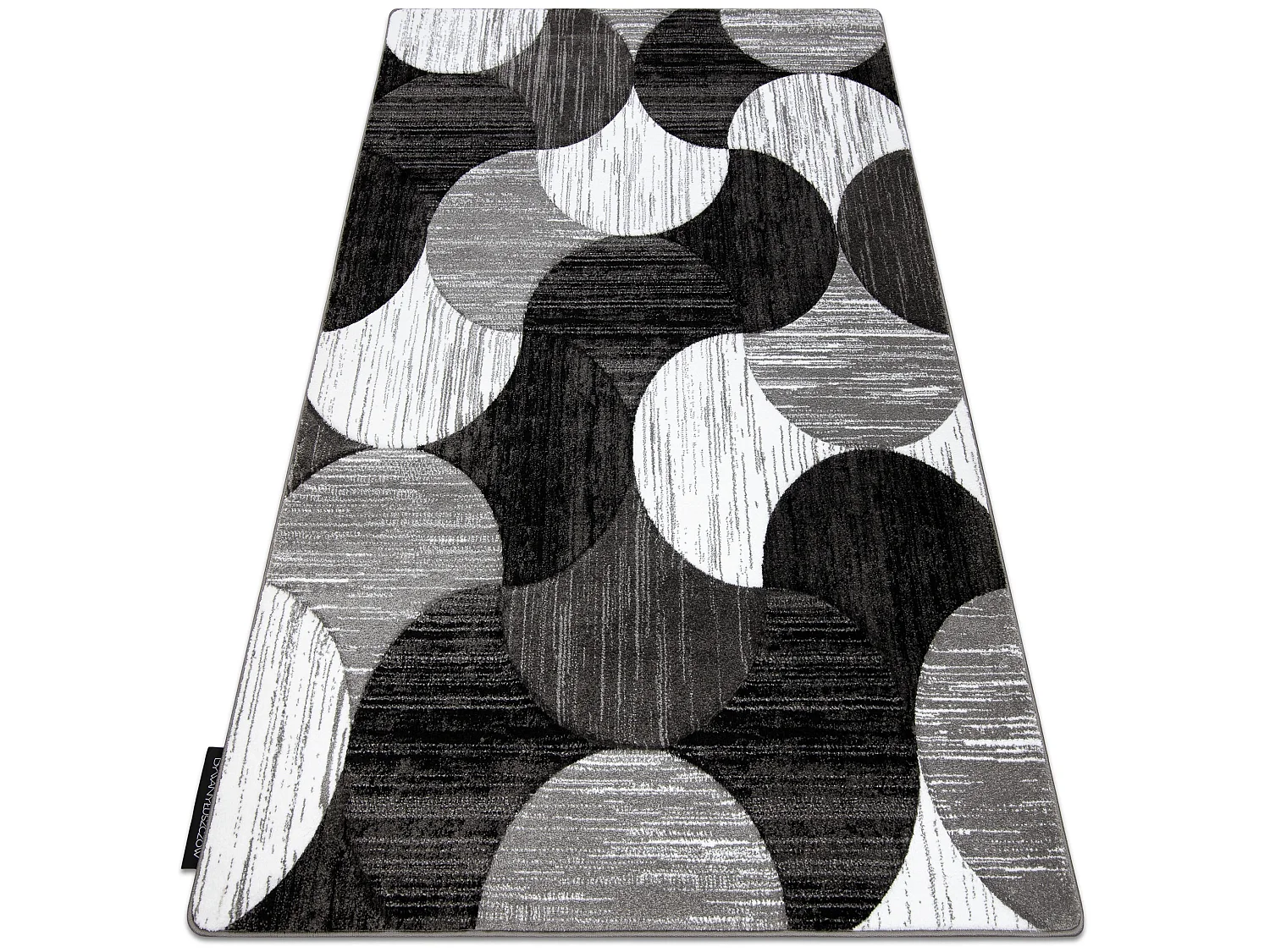 Tapis ALTER Geo coquillages gris 280x370 cm