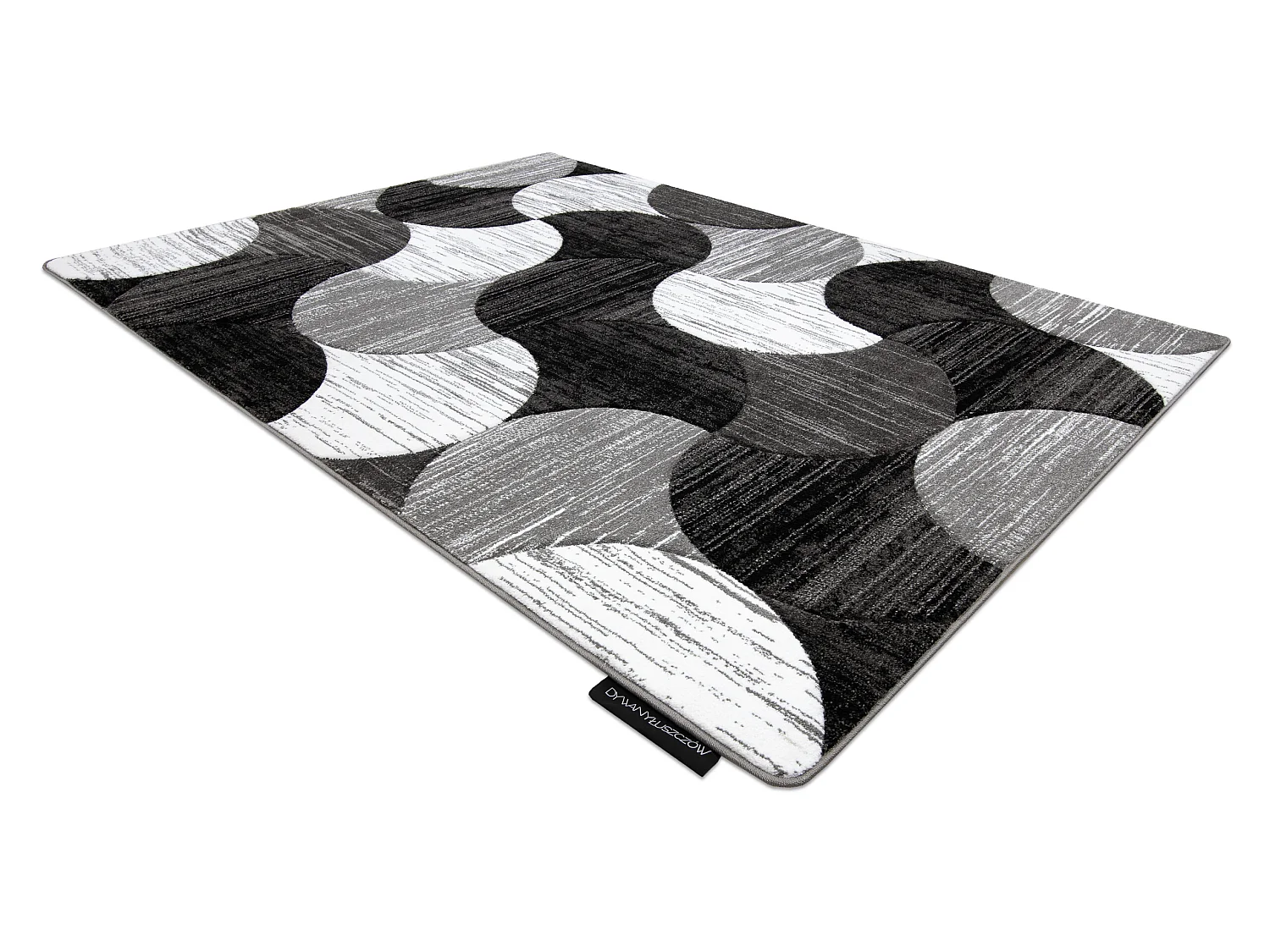 Tapis ALTER Geo coquillages gris 280x370 cm