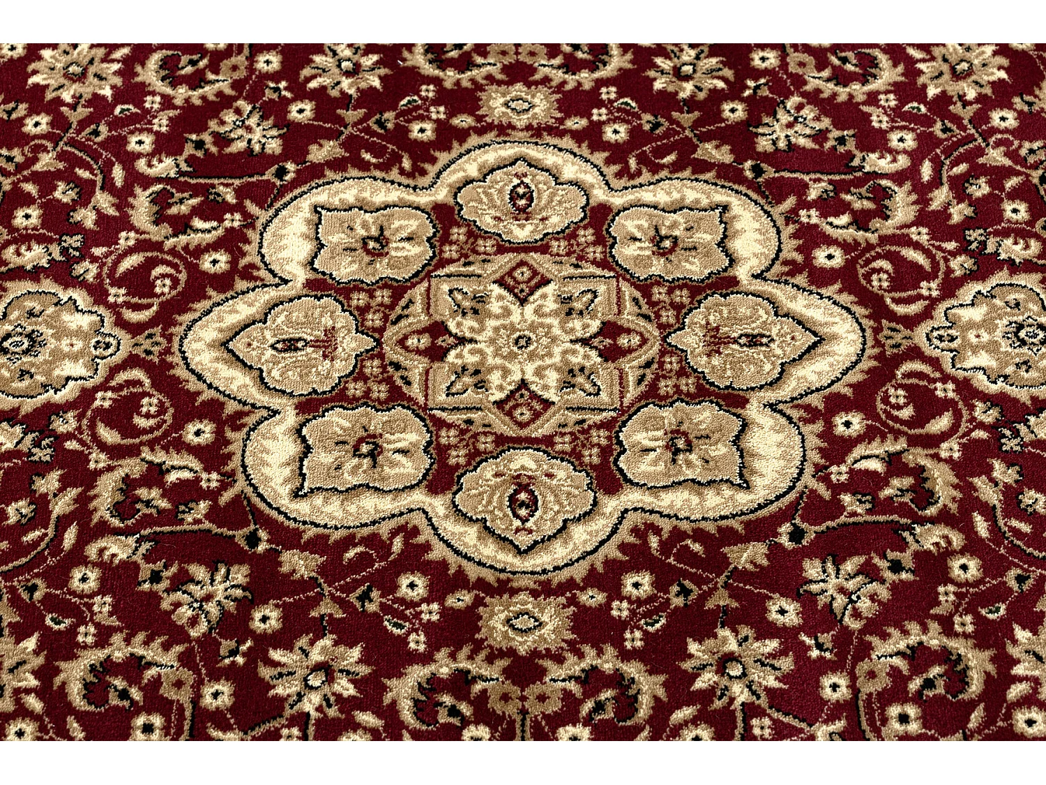 Dywan ROYAL ADR owal wzór 521 bordo 150x250 cm