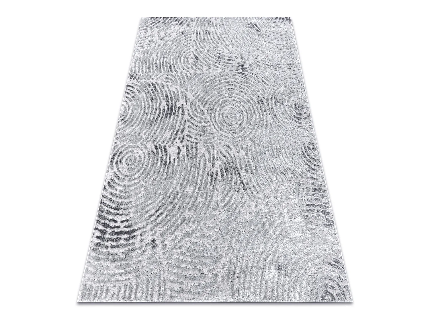 Tapis MEFE moderne  8725 cercles Empreinte digitale - Structural deux  240x330 cm