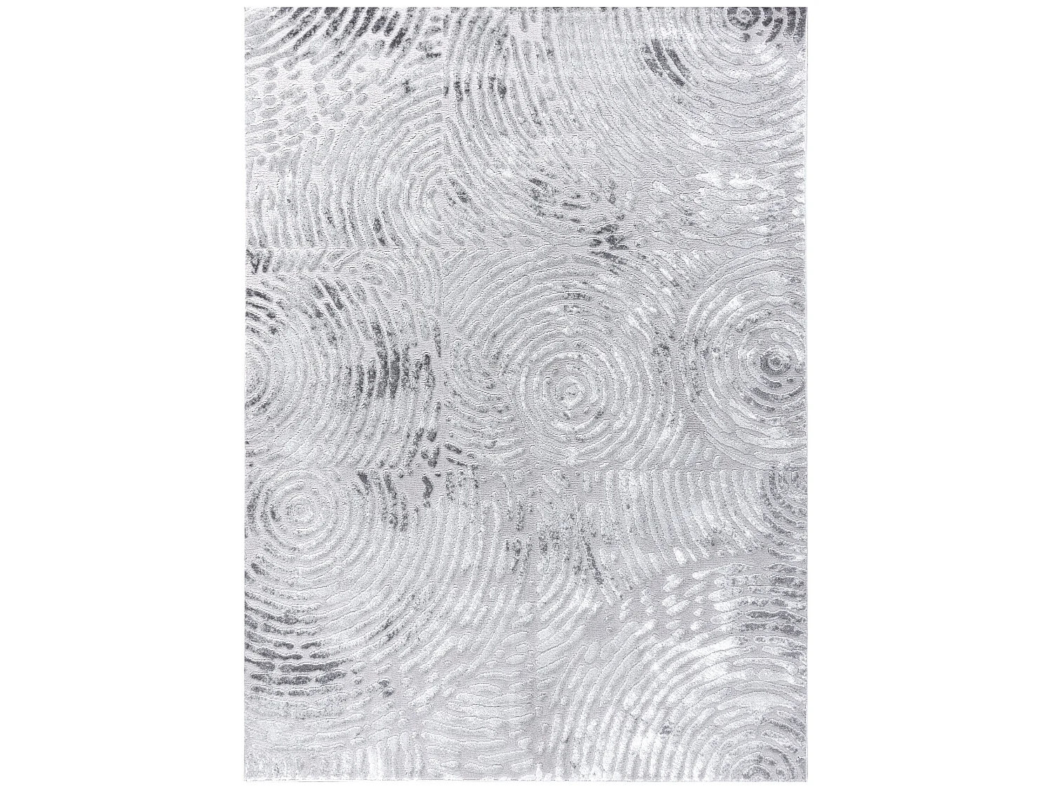 Tapis MEFE moderne  8725 cercles Empreinte digitale - Structural deux  240x330 cm