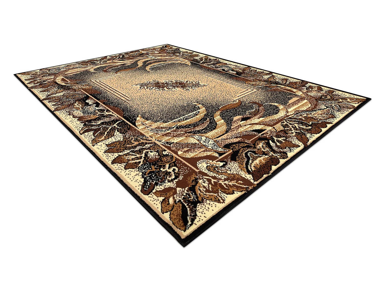 BCF Tapis Morad LIŚĆ Feuilles Agawa classique - beige 200x300 cm