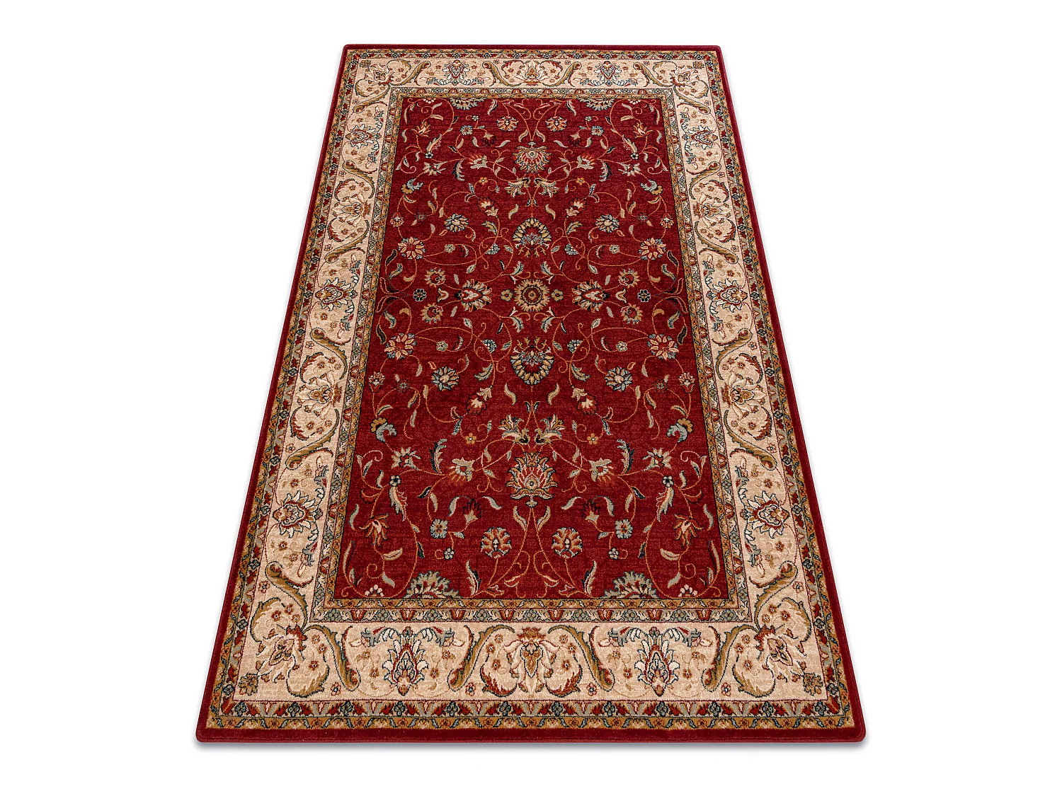 Tapijt OMEGA ARIES bloemen robijn 200x300 cm