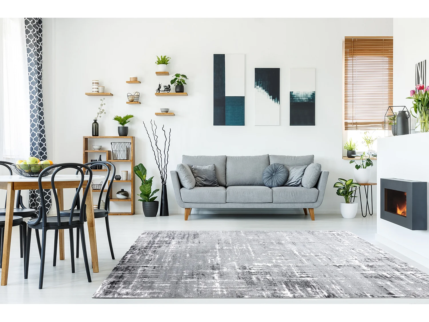 Tappeto MEFE moderno 8722 Linee vintage - Structural due livelli di pi 160x220 cm