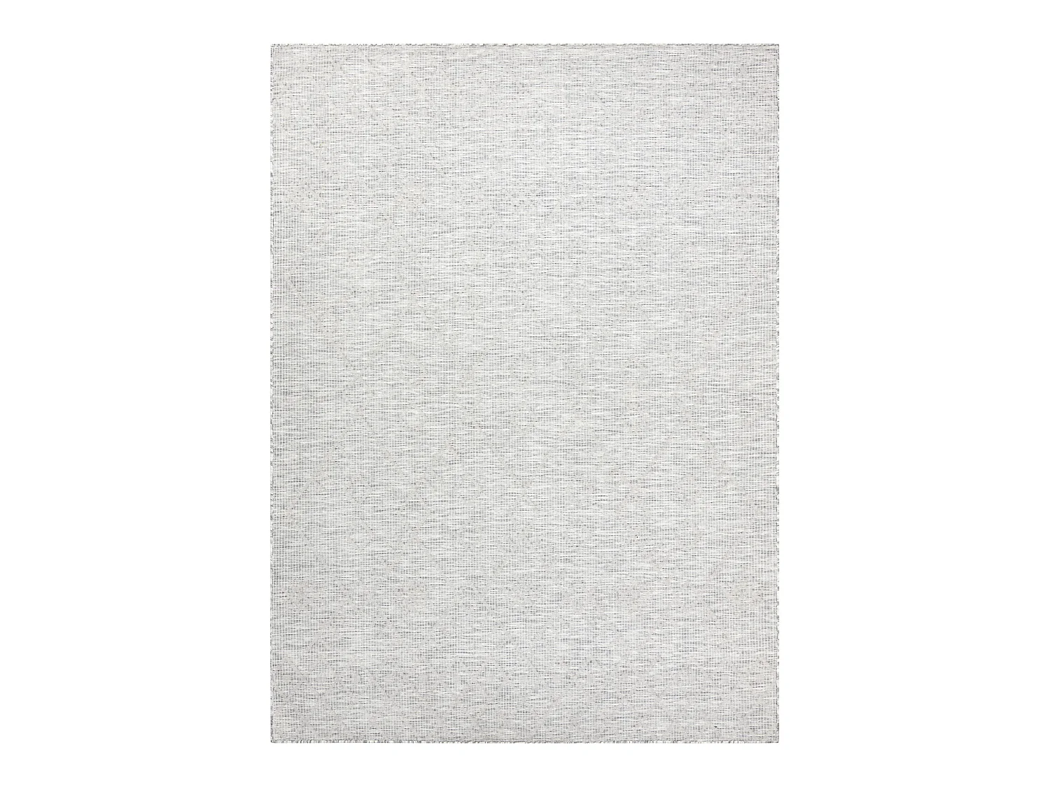 Teppich SISAL PATIO 3077 Diamanten flach gewebt grau / beige 78x150 cm