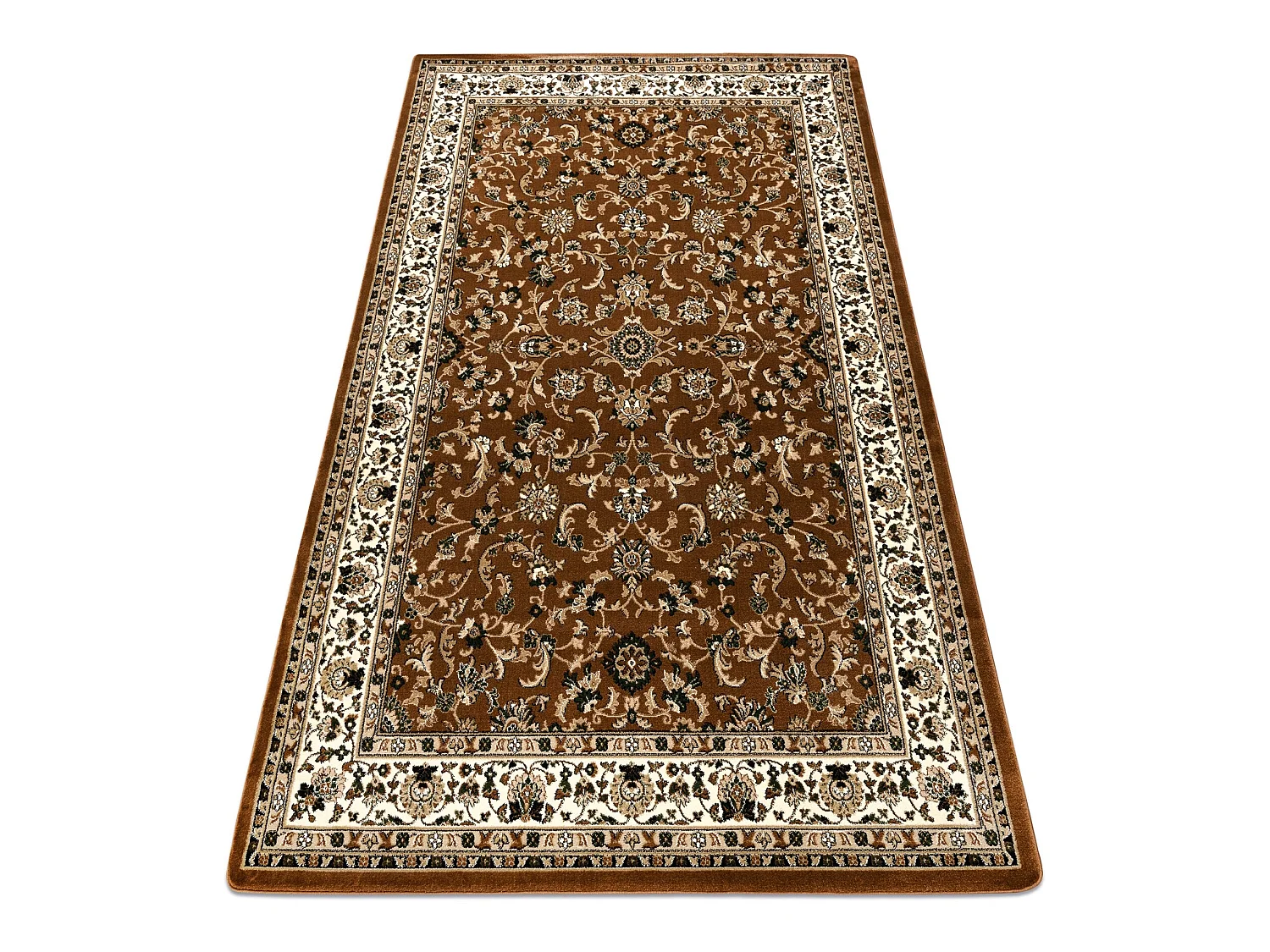 Tapis ROYAL ADR modèle 1745 marron 150x300 cm