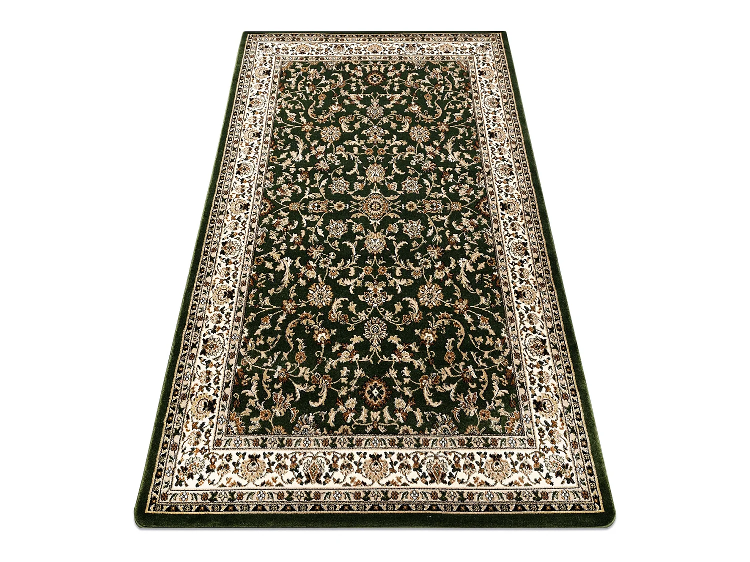 Tapis ROYAL ADR modèle 1745 vert foncé 200x400 cm
