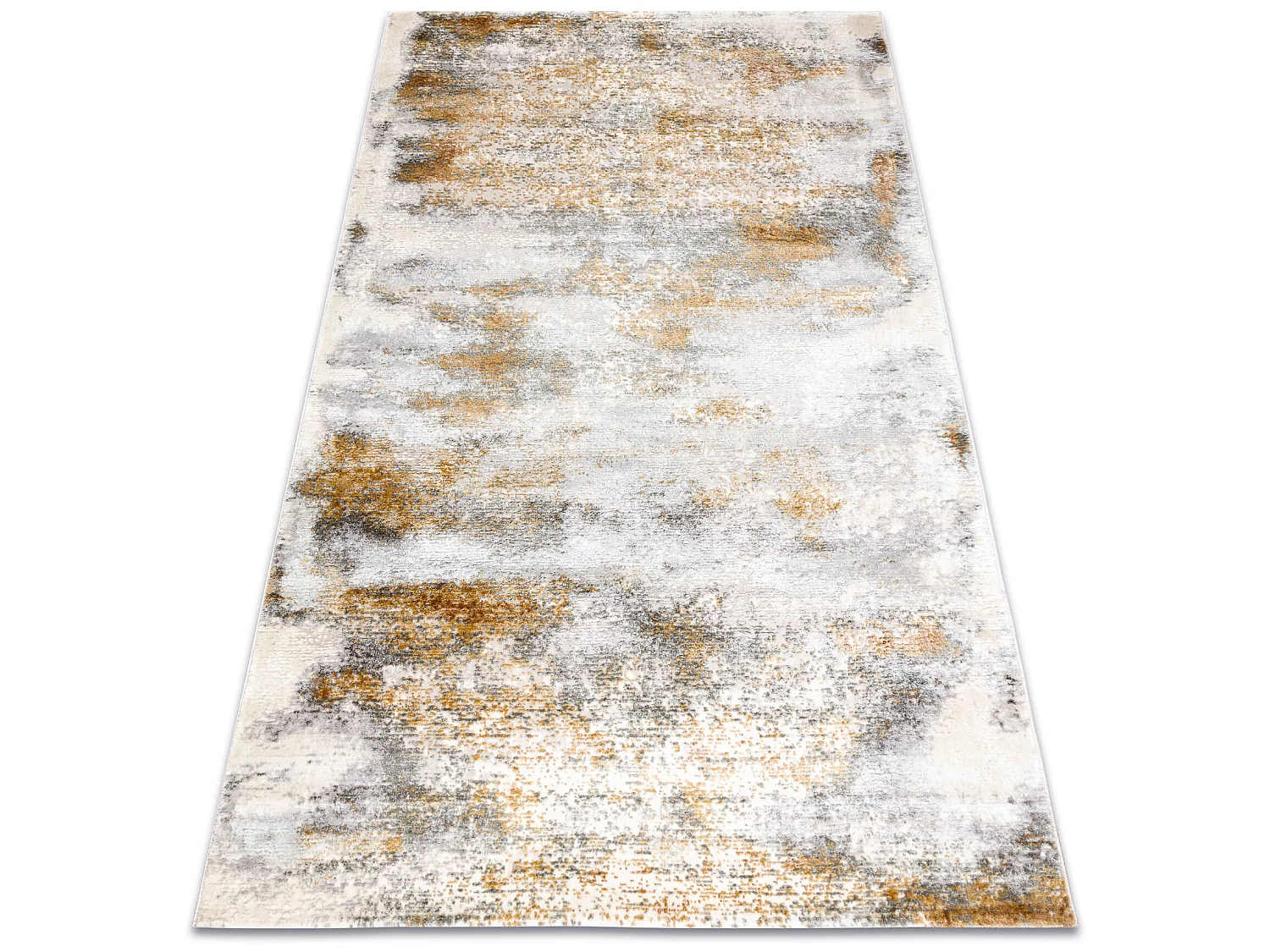 Teppich ACRYL ELITRA 8105 Abstraktion vintage elfenbein / orange  200x300 cm