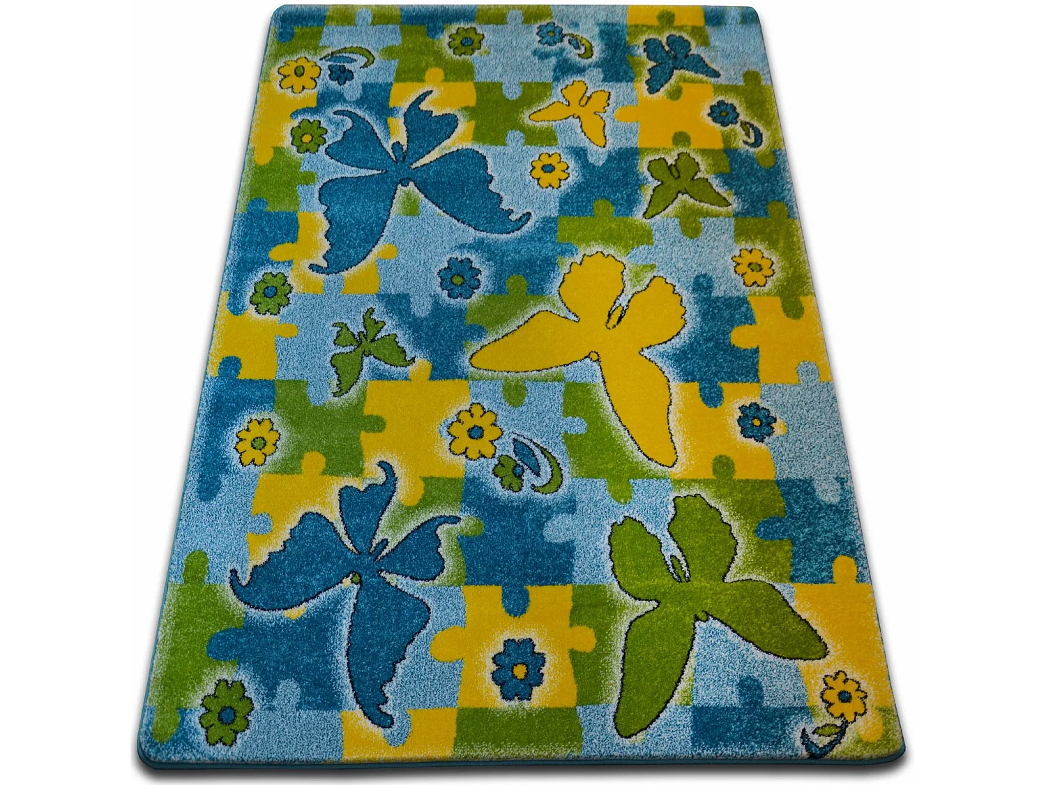 Tapis KIDS Papillon bleu C429 180x270 cm