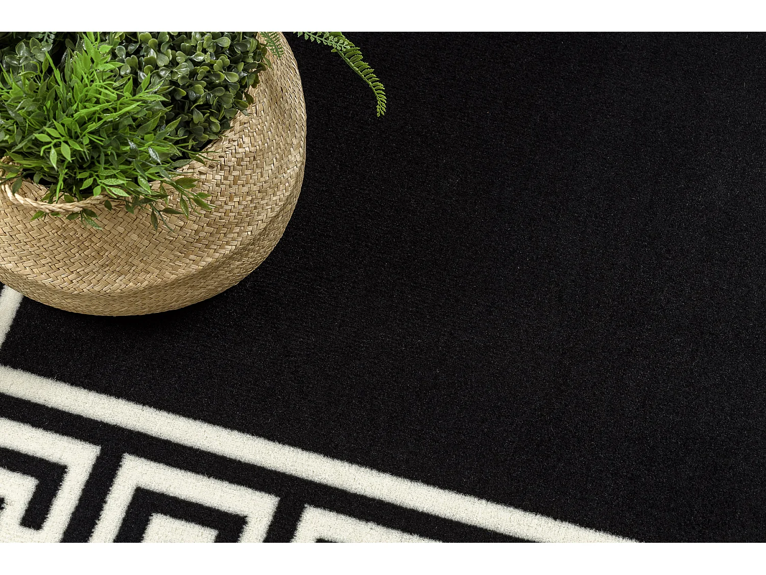 BCF Tapis Morad GREK grec - noir 200x300 cm