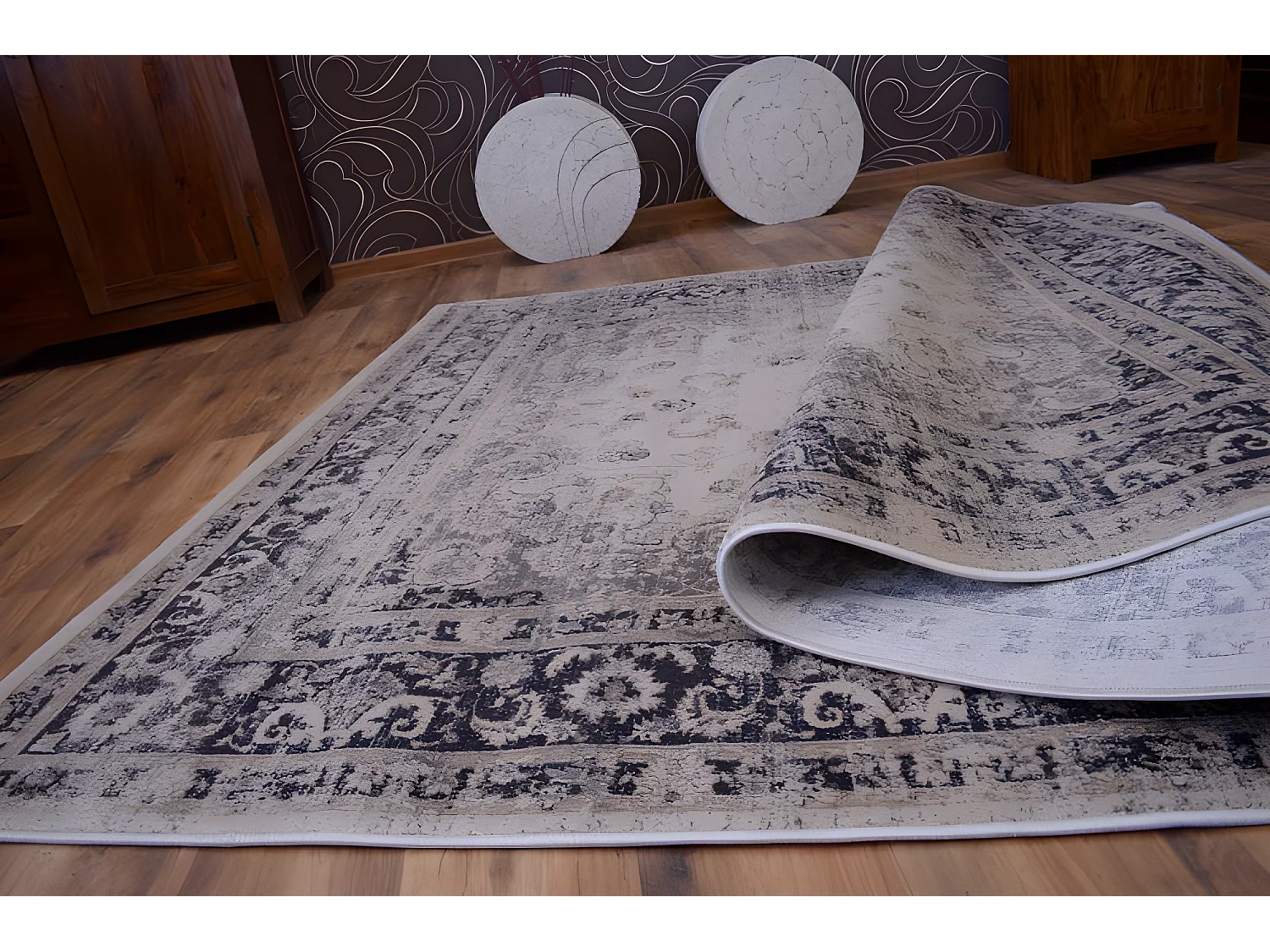 Tapijt heat-set JASMIN 8676 ivoor  240x350 cm