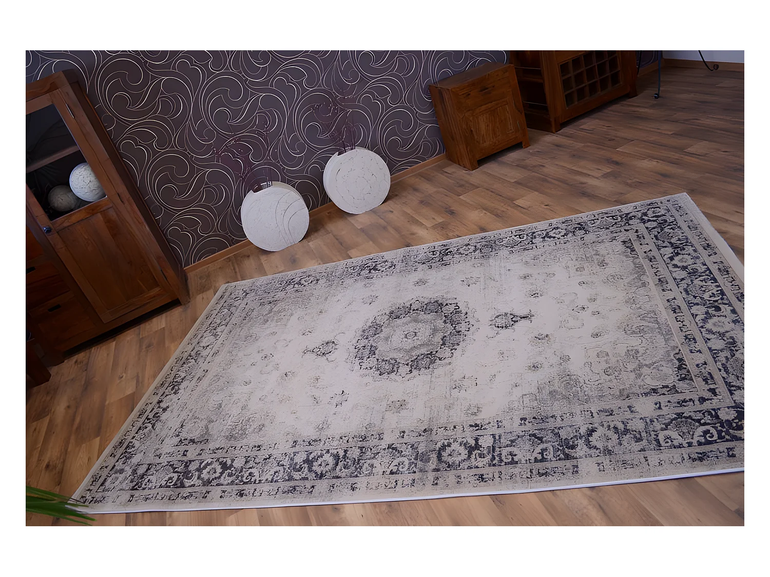 Tapijt heat-set JASMIN 8676 ivoor  240x350 cm