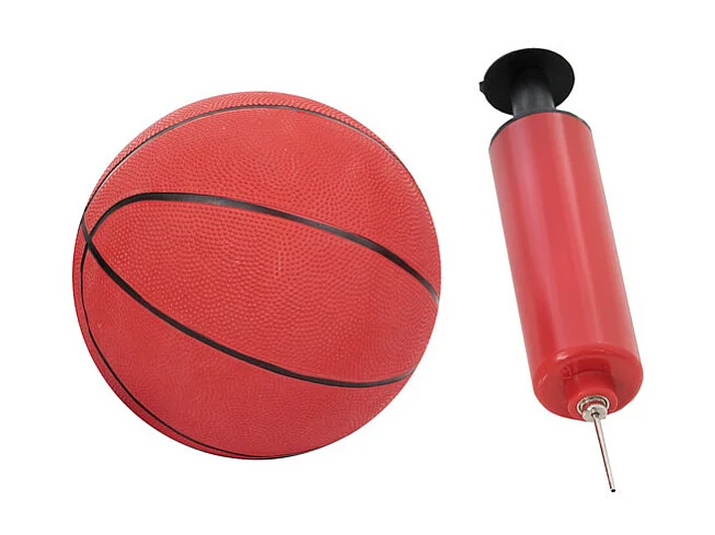 Jeux plein air cadre en métal - 2 balançoires réglable en hauteur、panier de basket-ball et toboggan - convient aux enfants à partir de 3 ans - Jaune