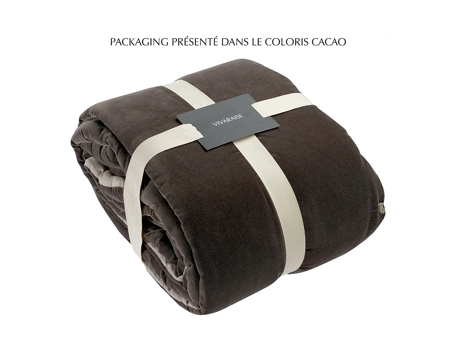 Pompon-Bettdecke Elise Donner 80 x 180 cm