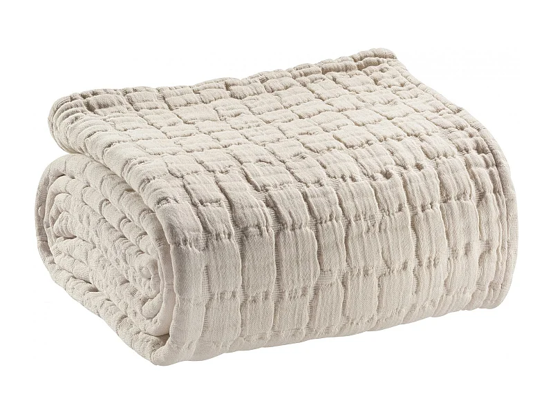 Swami bedsprei Linnen 180 x 260 cm