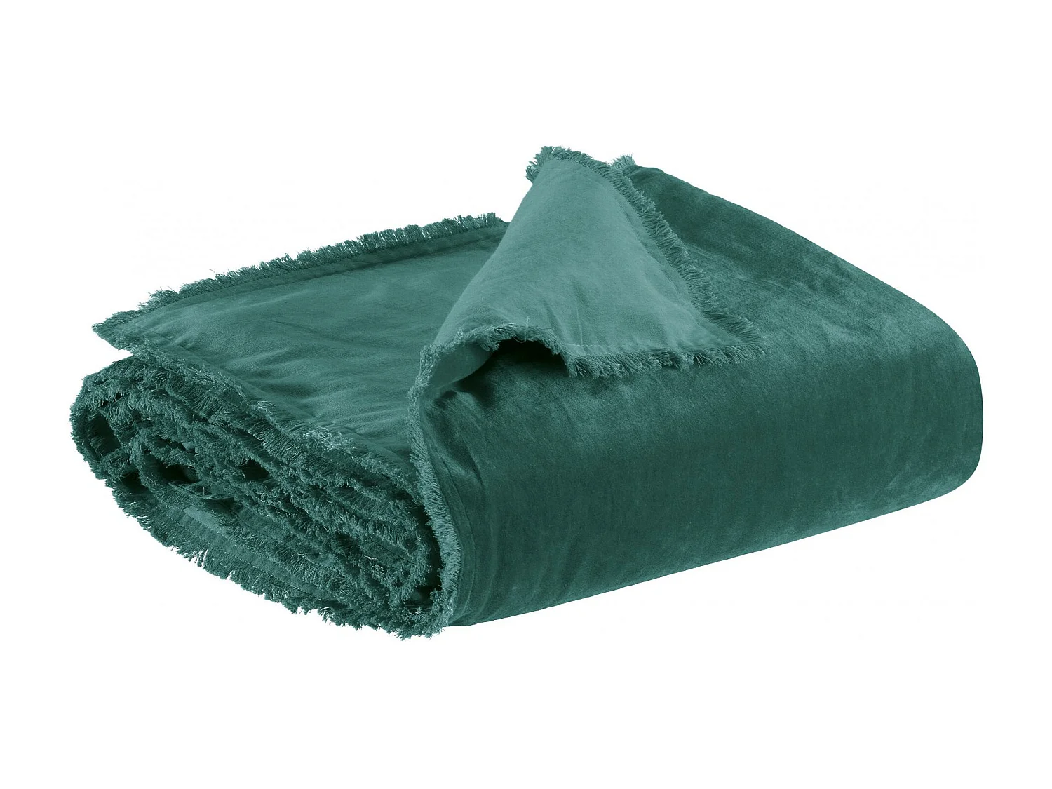 Effen dekbed Fara Korinthe 85 x 200 cm