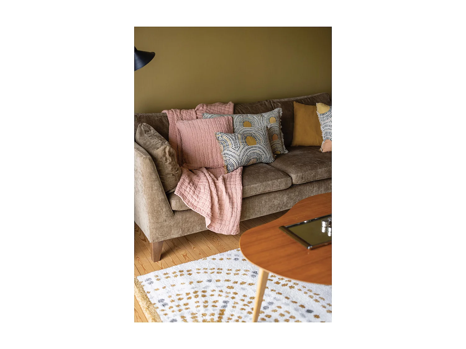 Coperta Swami Argilla 180 x 260 cm