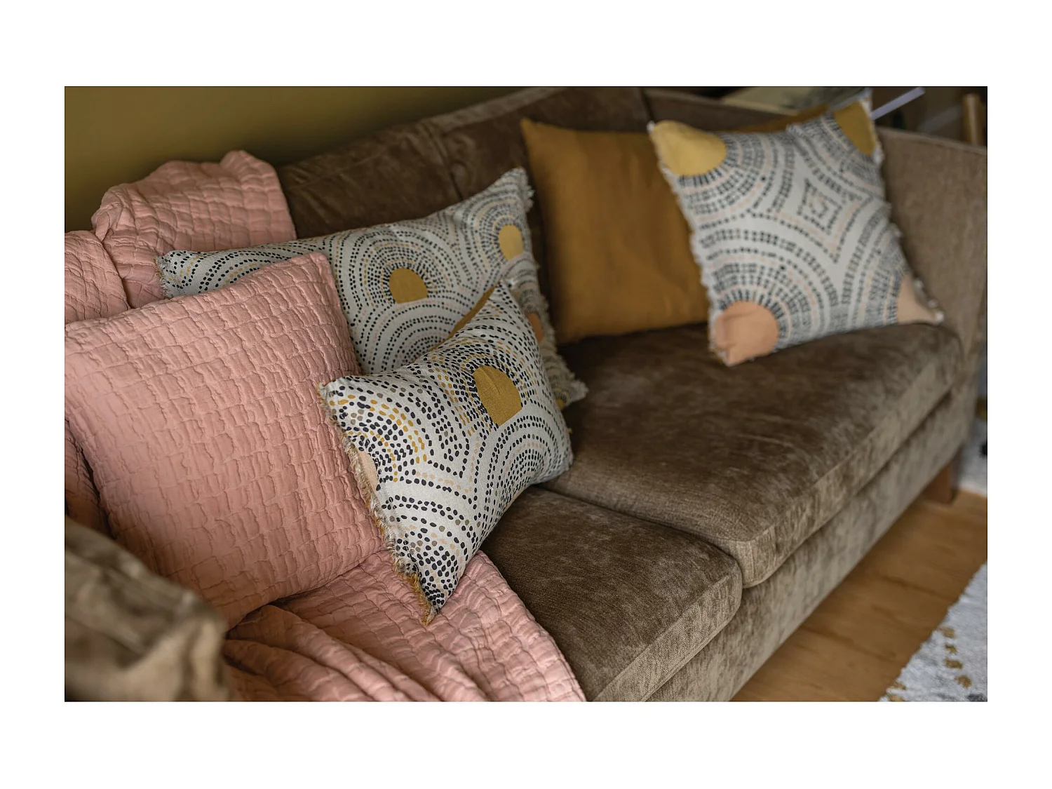 Coperta Swami Argilla 180 x 260 cm