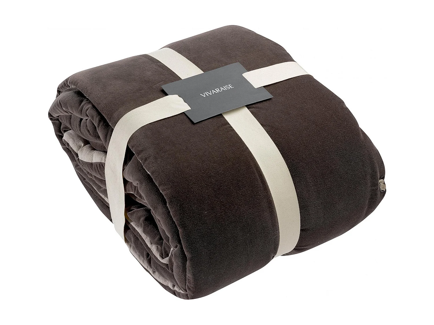 Edredon pompons Elise verveine 80 x 180 cm Vivaraise