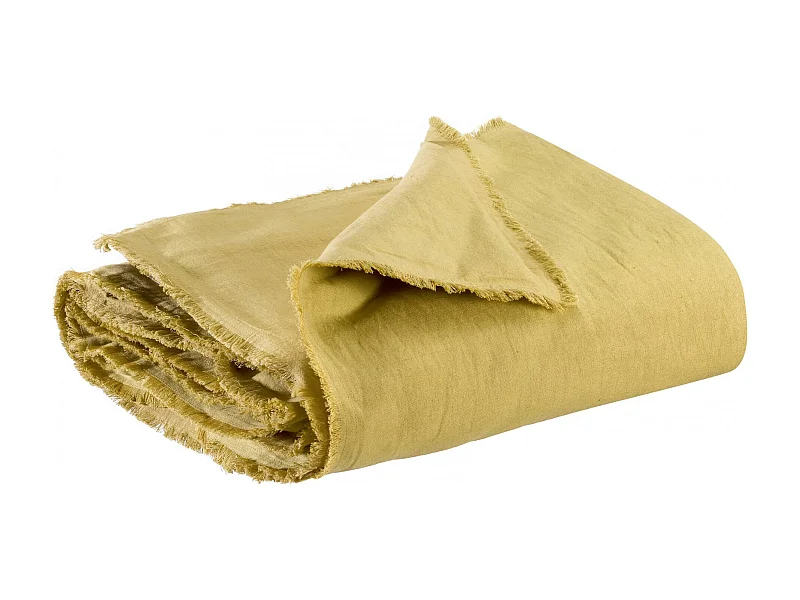 Édredon uni Laly gold 85 x 200 cm Vivaraise