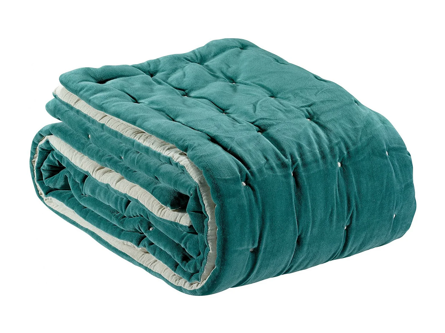 Elise dekbed Grijsgroen 160 x 160 cm