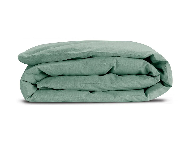 Housse d'édredon Calita sauge 85 x 200 cm Vivaraise