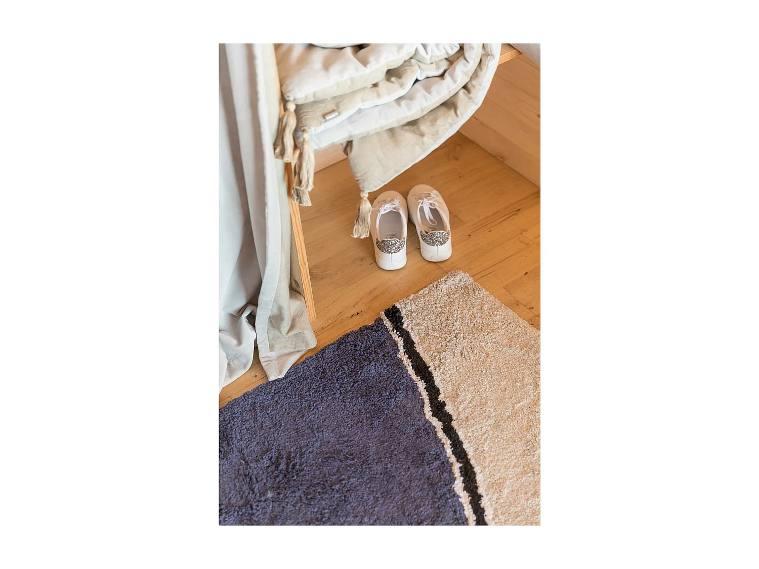 Elise Bettdecke Perlweiß 80 x 180 cm