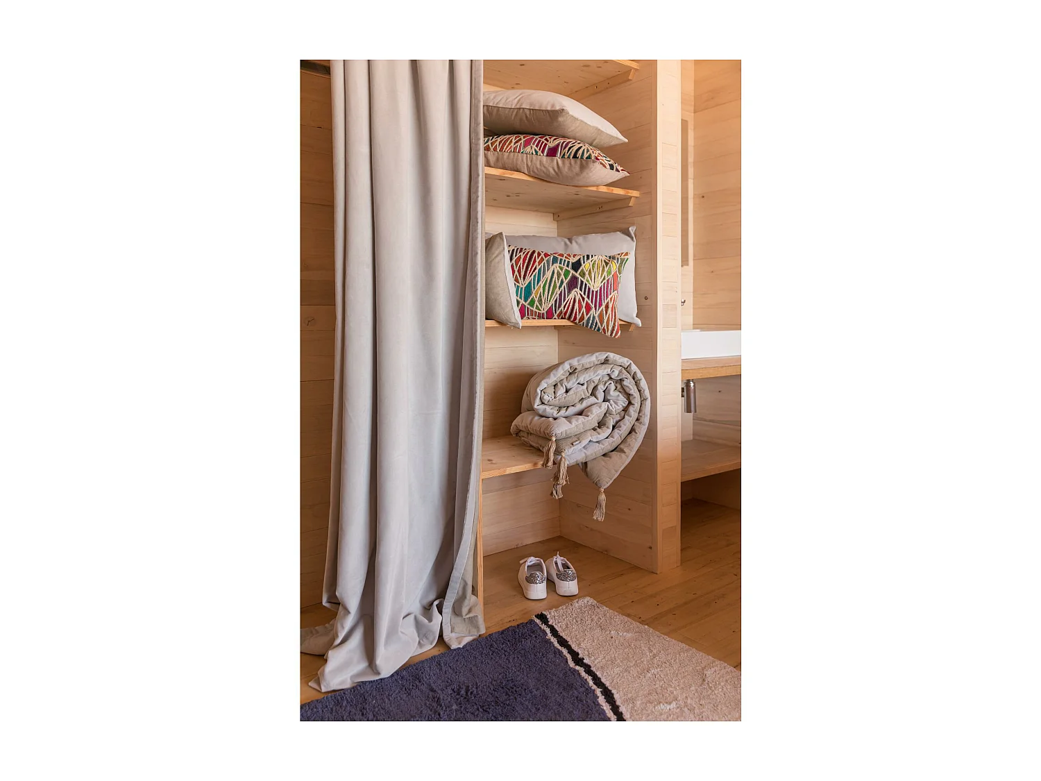 Elise Bettdecke Perlweiß 80 x 180 cm