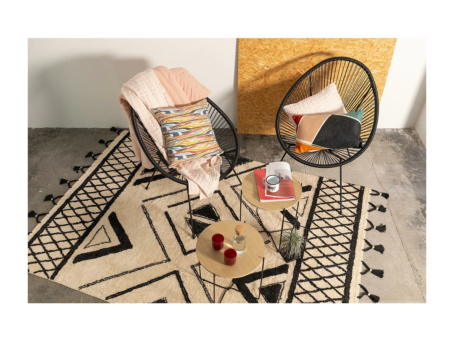 Swami Bettüberwurf Nude 240 x 260 cm