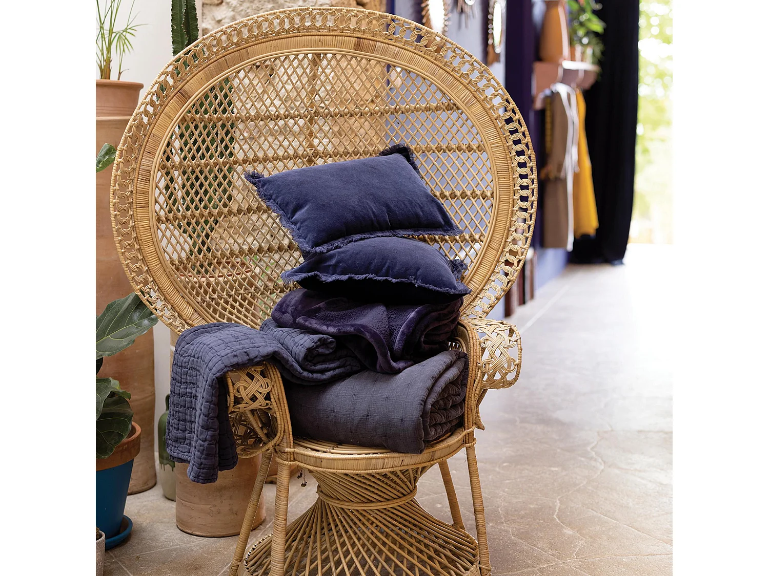 Swami bedsprei Marine 180 x 260 cm