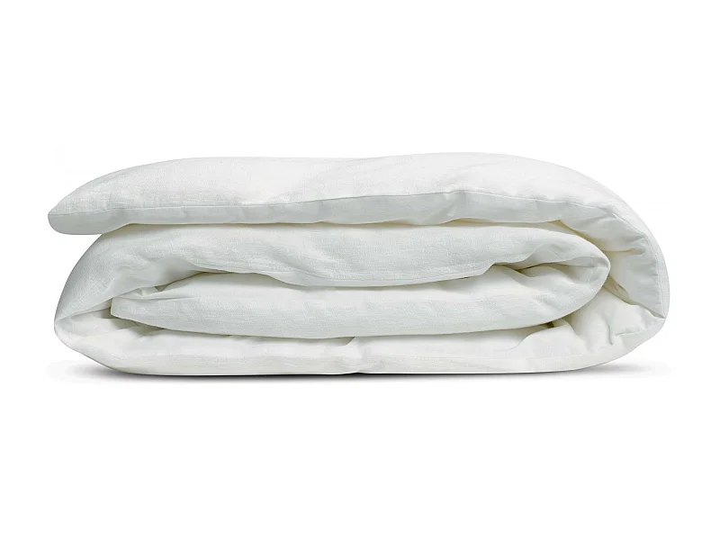 Housse d'édredon Linco blanc 85 x 200 cm Vivaraise