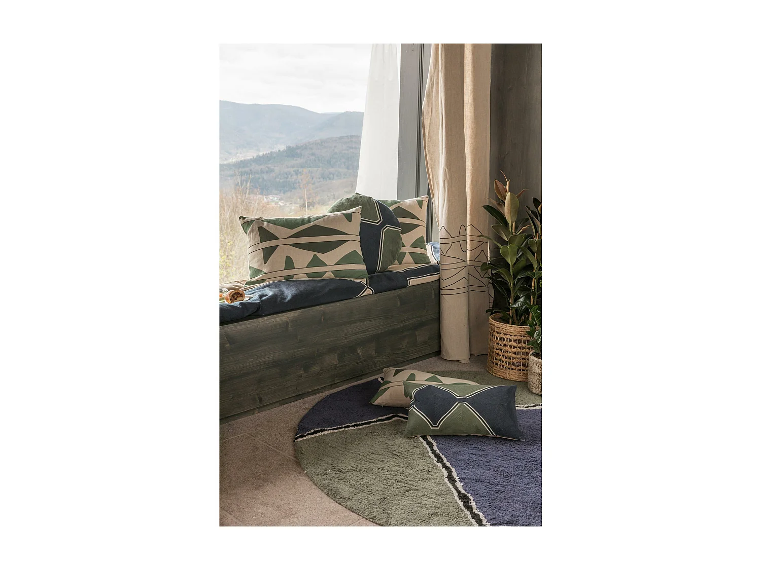 Edredom bordado Mila