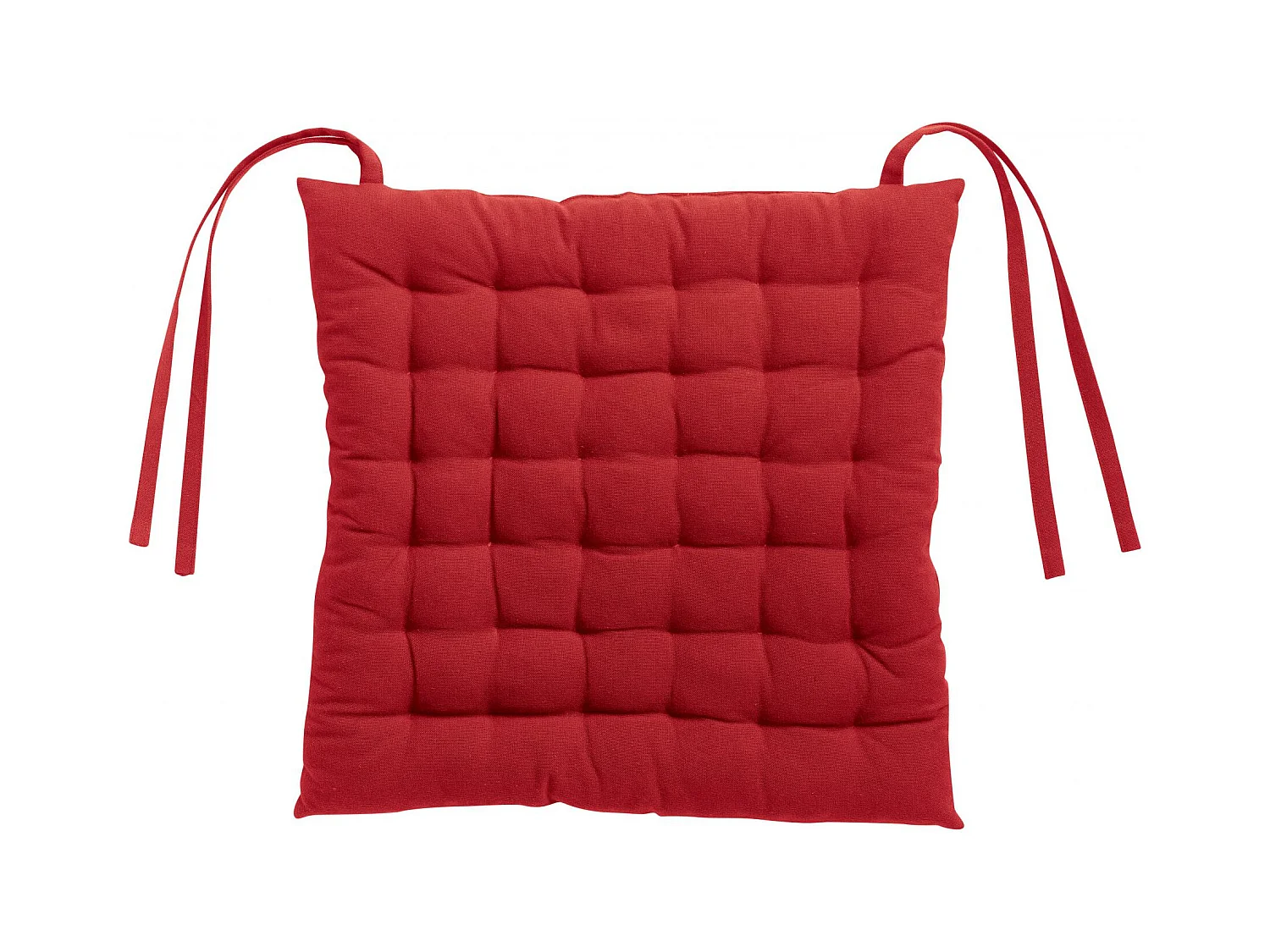 Galette de chaise 36 points Zea recyclée tango 38 x 38 x 3 cm Winkler