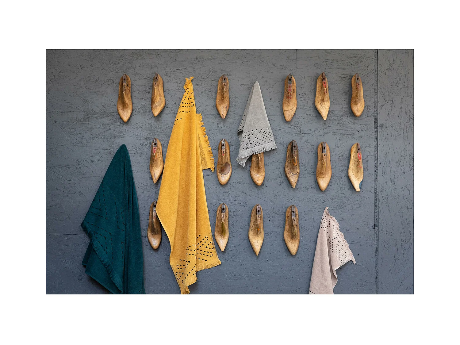 Toalha de banho Julia Sésamo 50 x 100 cm