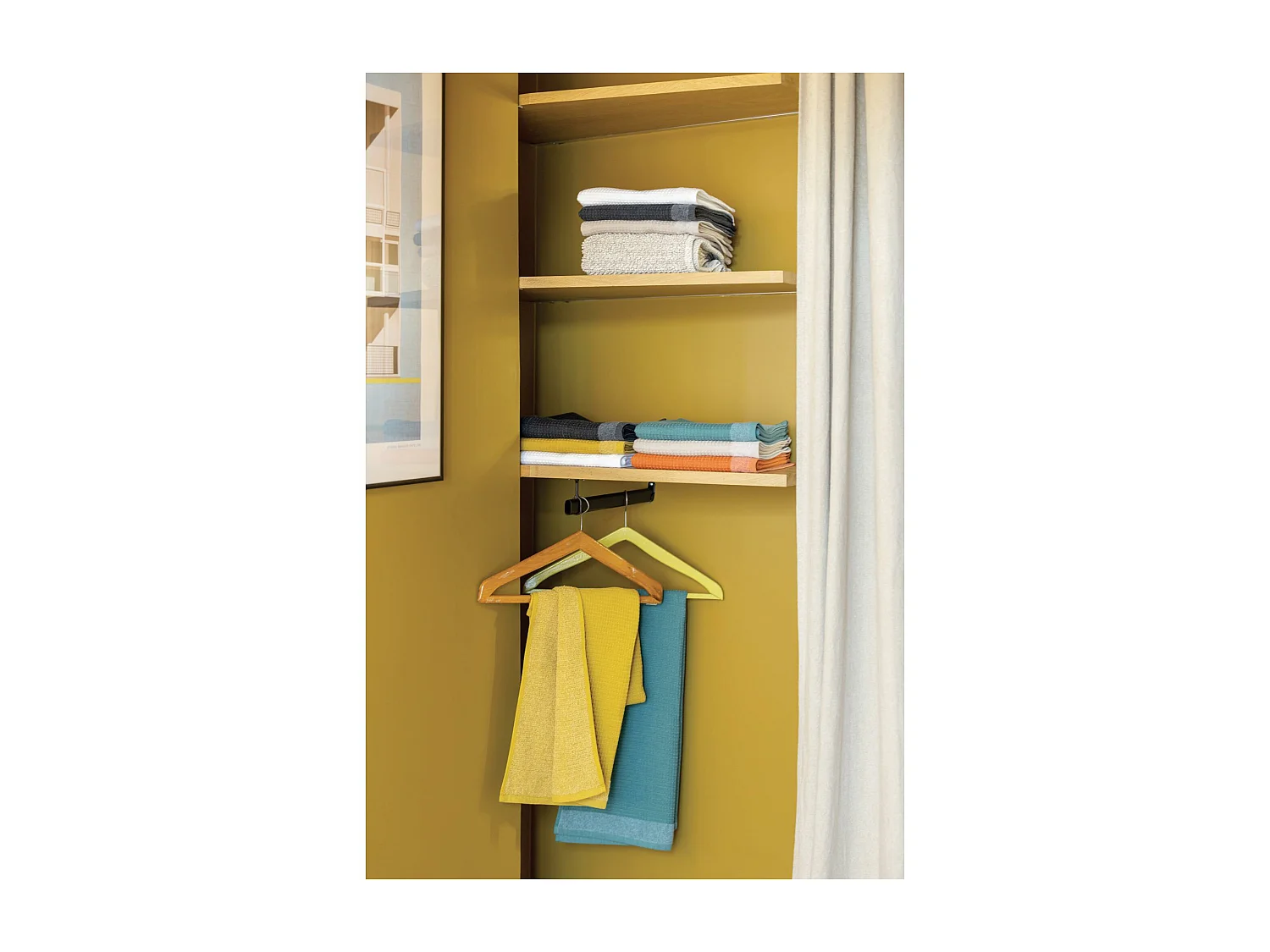 Asciugamano da bagno riciclato Abby Prugna Mirabelle 50 x 100 cm