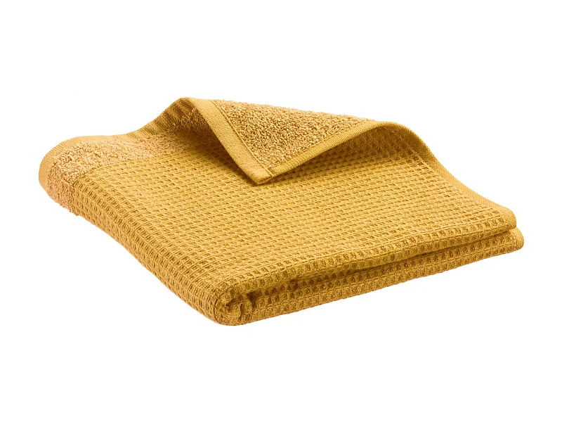 Asciugamano da bagno riciclato Abby Prugna Mirabelle 50 x 100 cm