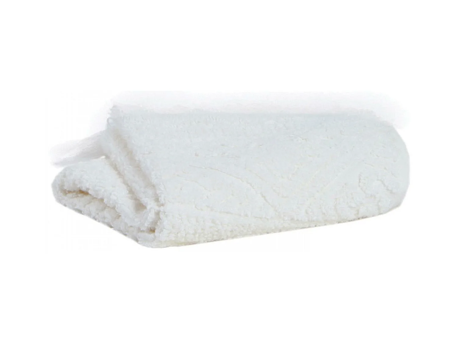 Serviette de Toilette Zoé craie 50 x 100 cm Vivaraise