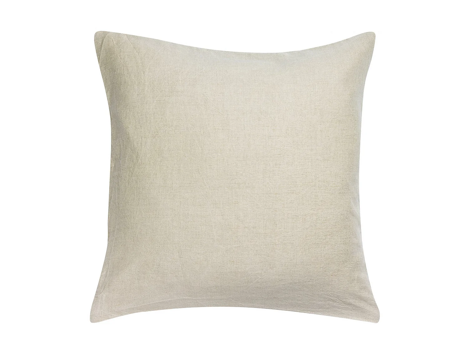 Taie d'oreiller Stonewashed Zeff naturel 65 x 65 cm Vivaraise