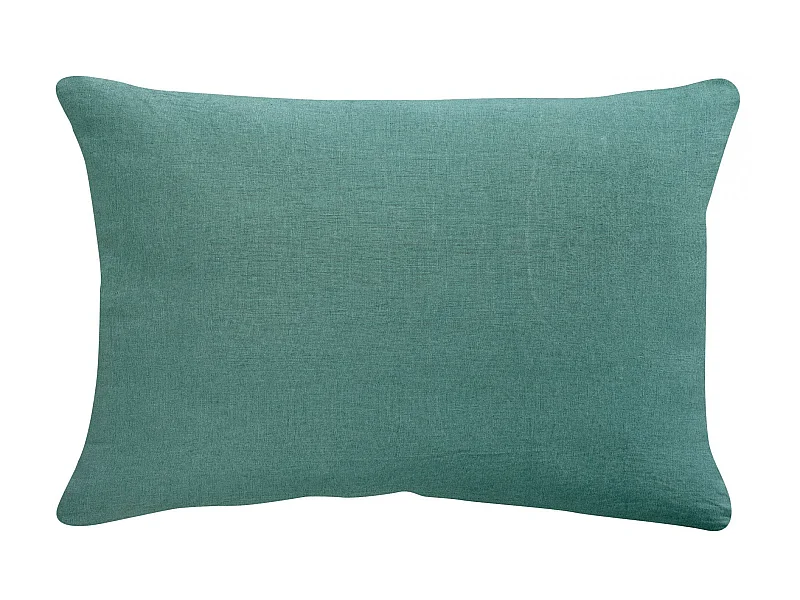 Taie d'oreiller Stonewashed Zeff prusse 50 x 75 cm Vivaraise