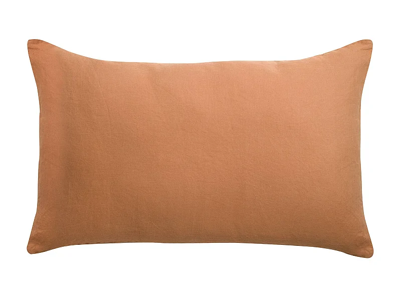 Taie d'oreiller Kala cannelle 50 x 75 cm Vivaraise