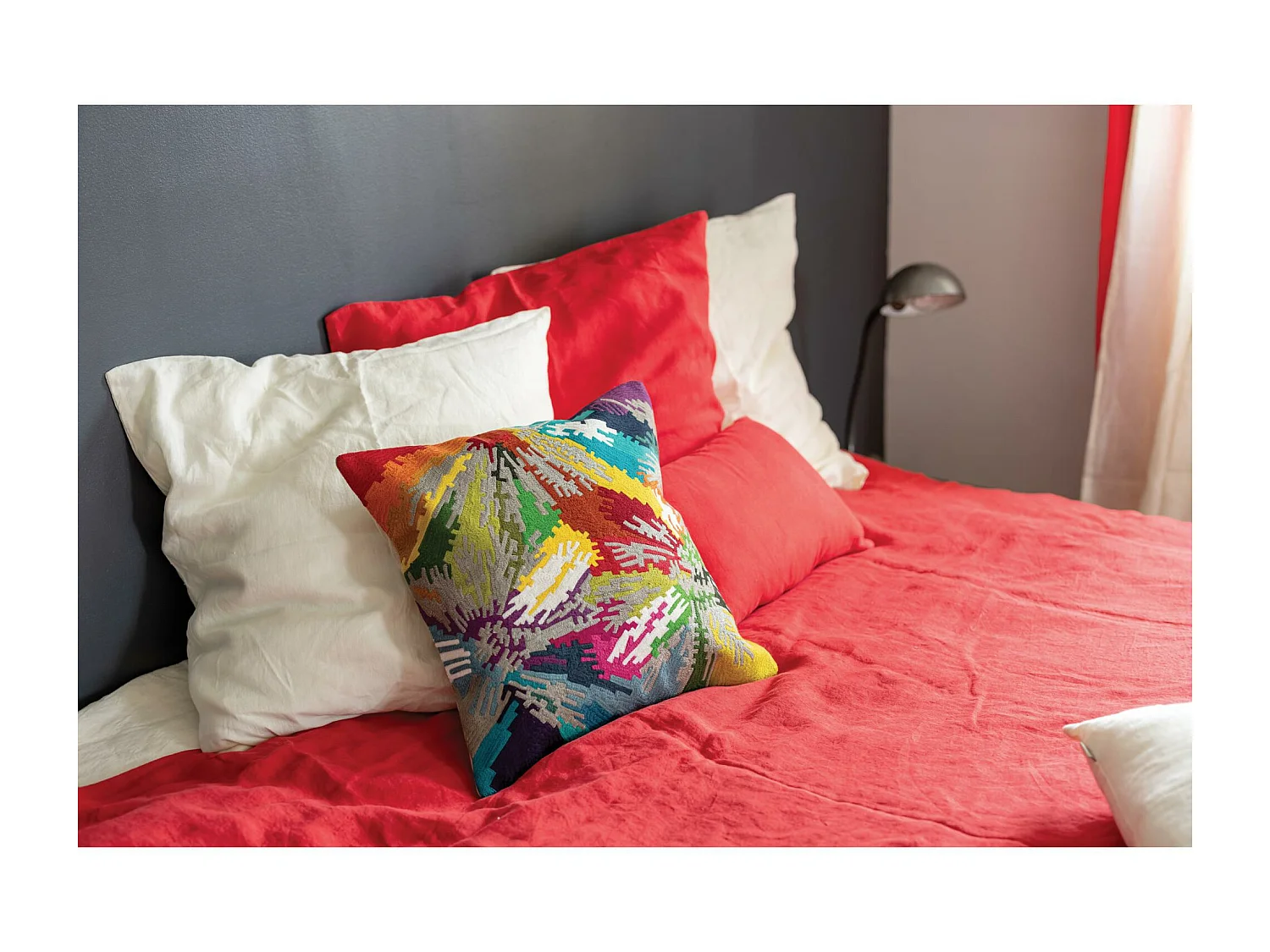 Kussensloop Zeff Kruisbes 50 x 75 cm