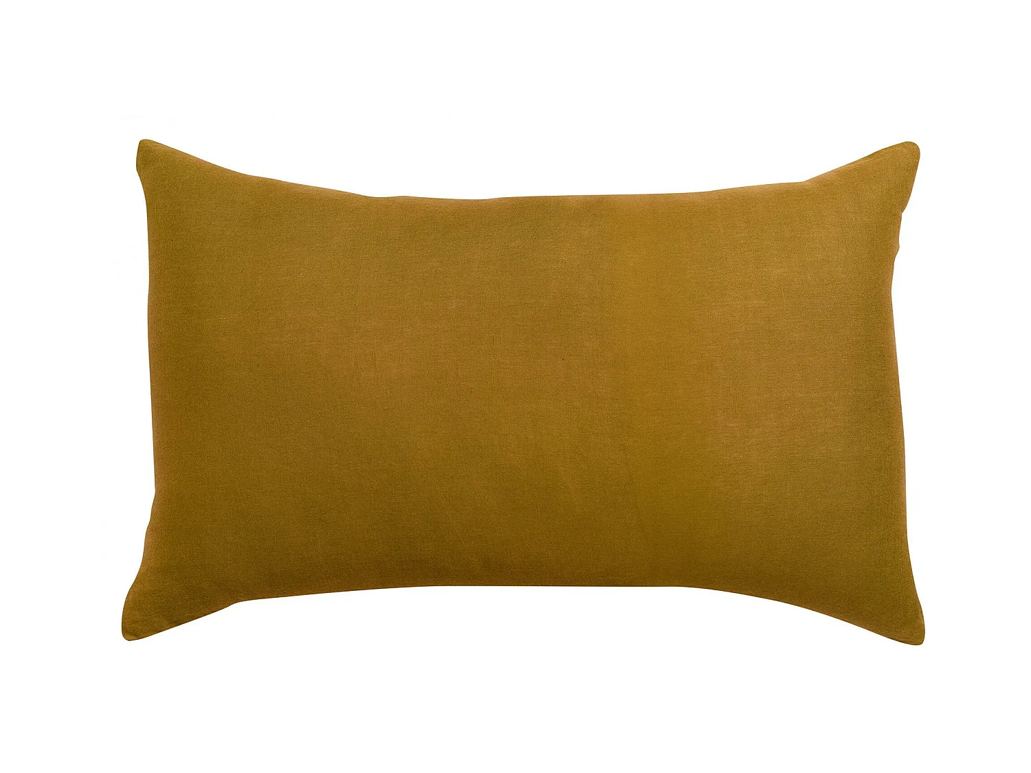 Taie d'oreiller stonewashed Zeff bronze 50 x 75 cm Vivaraise