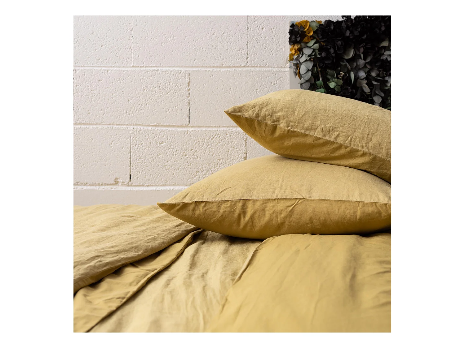 Linco kussensloop Goud 65 x 65 cm