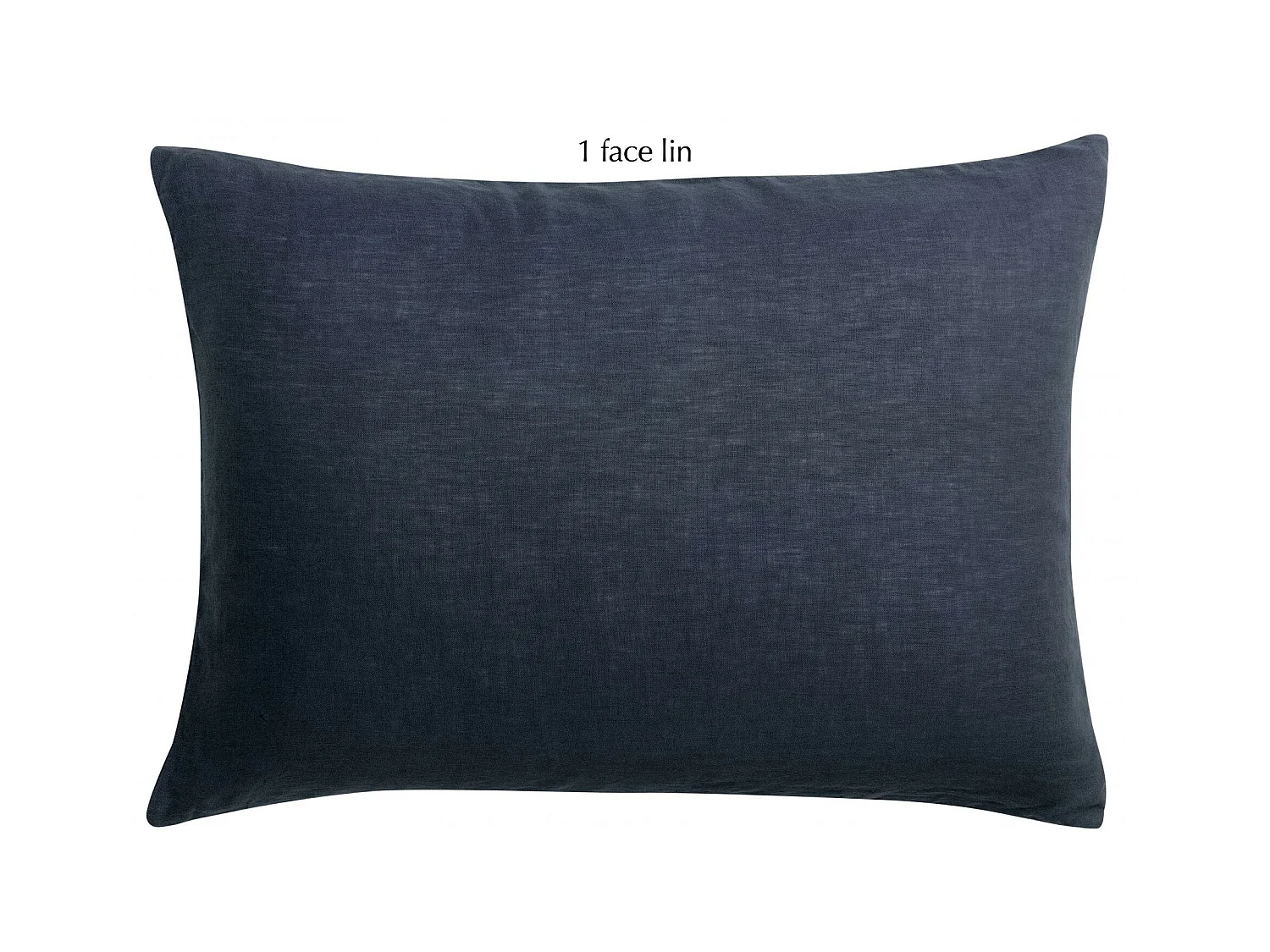 Taie d'oreiller Linco marine 50 x 75 cm Vivaraise