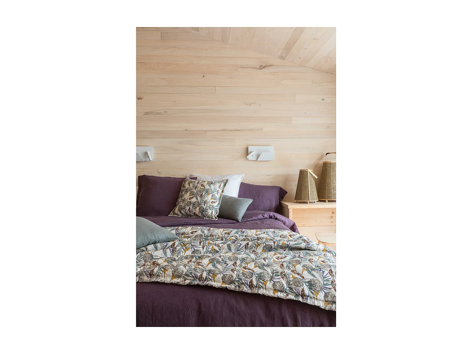 Kissenbezug Zeff Raisin 50 x 75 cm